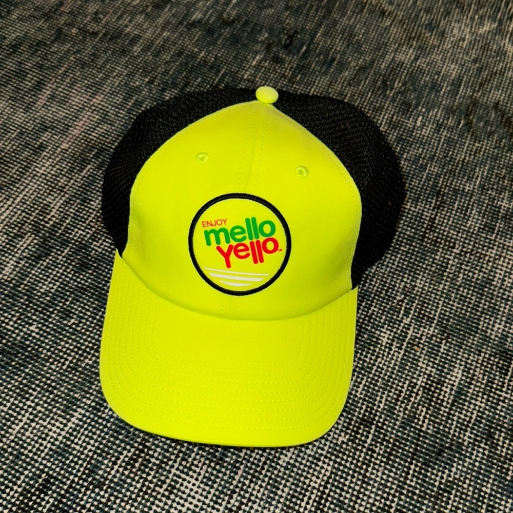 Enjoy Mello Yello Neon Trucker Hat ✨Brand New✨
